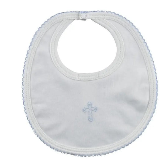 Pima Cotton Cross Bib - Blue