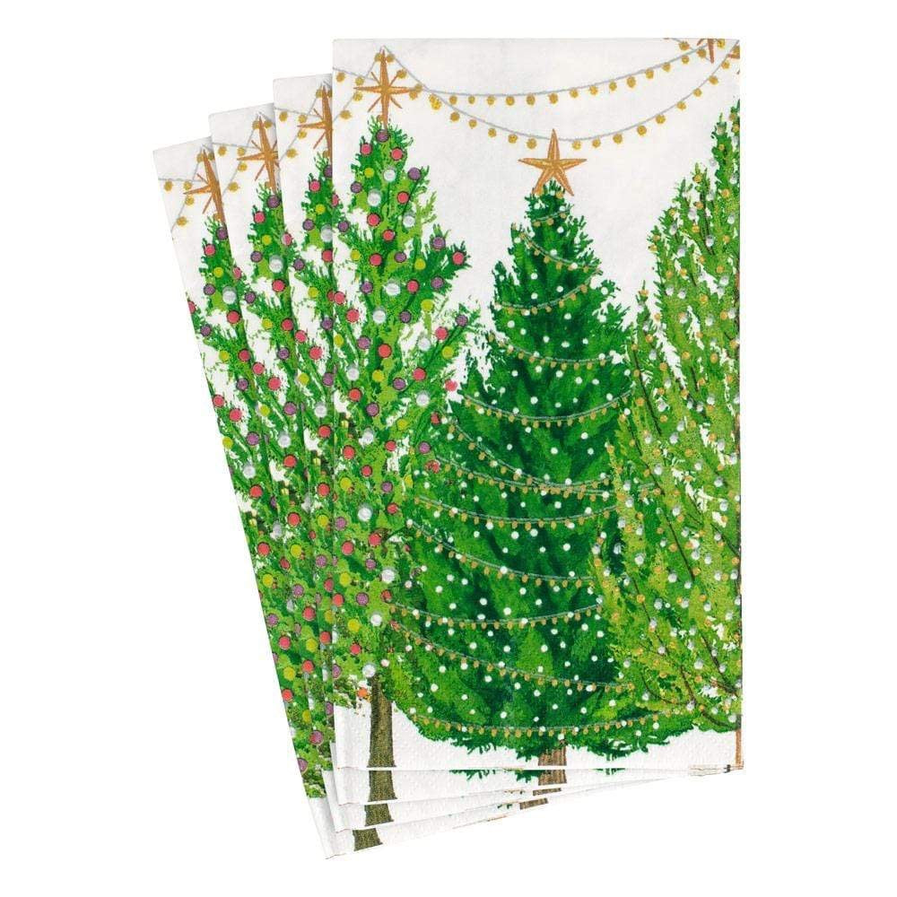 Christmas Trees Paper Guest Towel Napkins