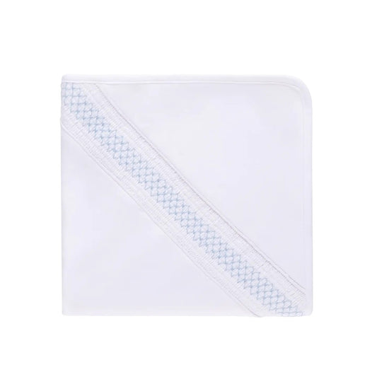 Smocked Bullion Blanket - Blue