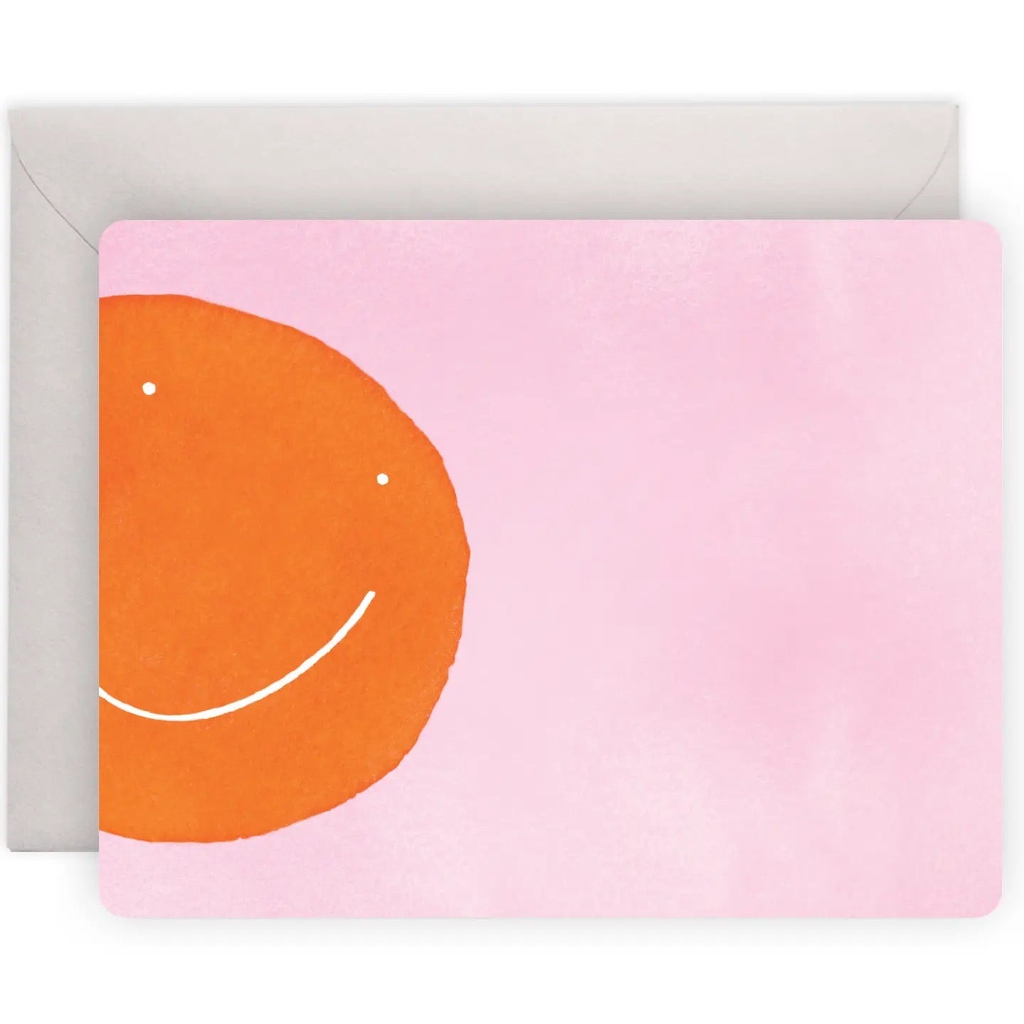 Orange Smiley Flat Notes | Boxed