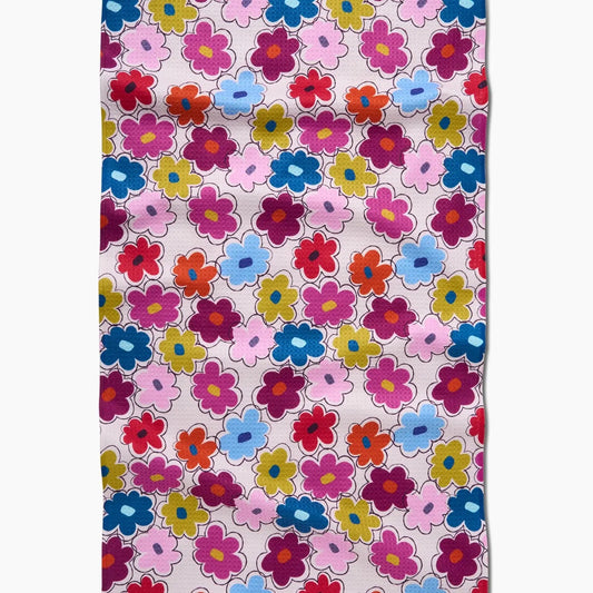 Flower Fling Tea Towel