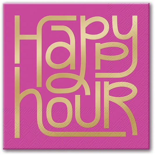 Happy Hour Cocktail Napkins