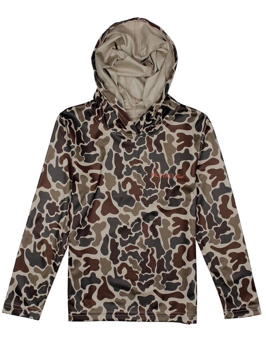 Boys Performance Hoodie - Vintage Camo