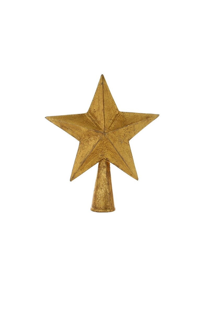 Gold Star Tree Topper