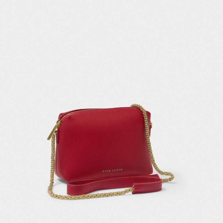 Margot Mini Crossbody Bag - Garnet Red