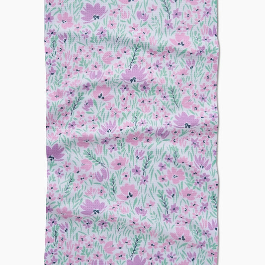 Spring Fleur Blooms Tea Towel