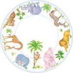 Safari Baby Salad Plates