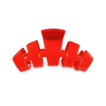 Classic Hair Clip - Rudolph Red