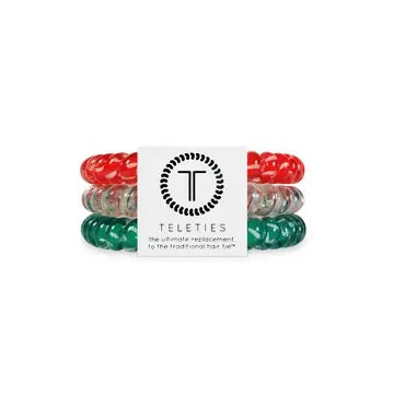 Spiral Hair Ties - Hooked on Christmas