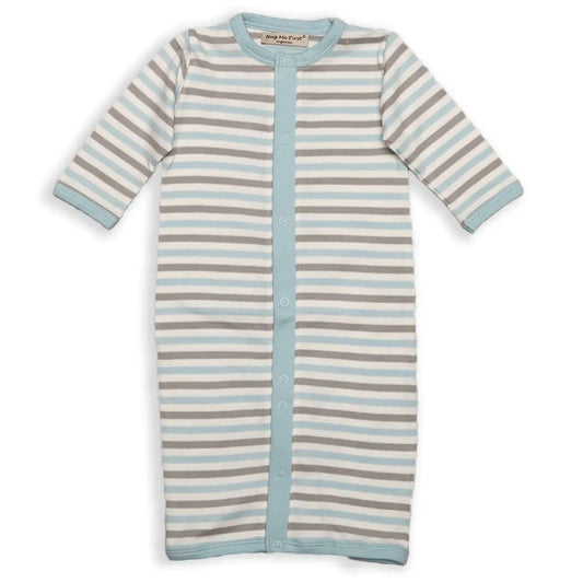 Stripe Organic Pima Converter Gown