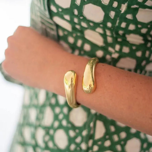 Blythe Gold Metal Cuff