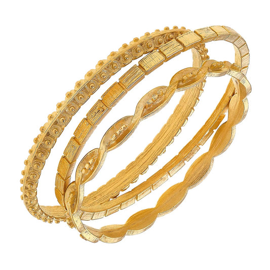 Mélange Bangles - Set of 3