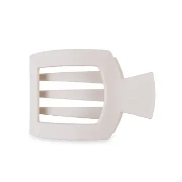 Square Flat Hair Clip - Toasted