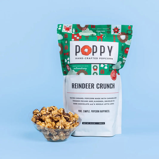 Reindeer Crunch Poppy Popcorn