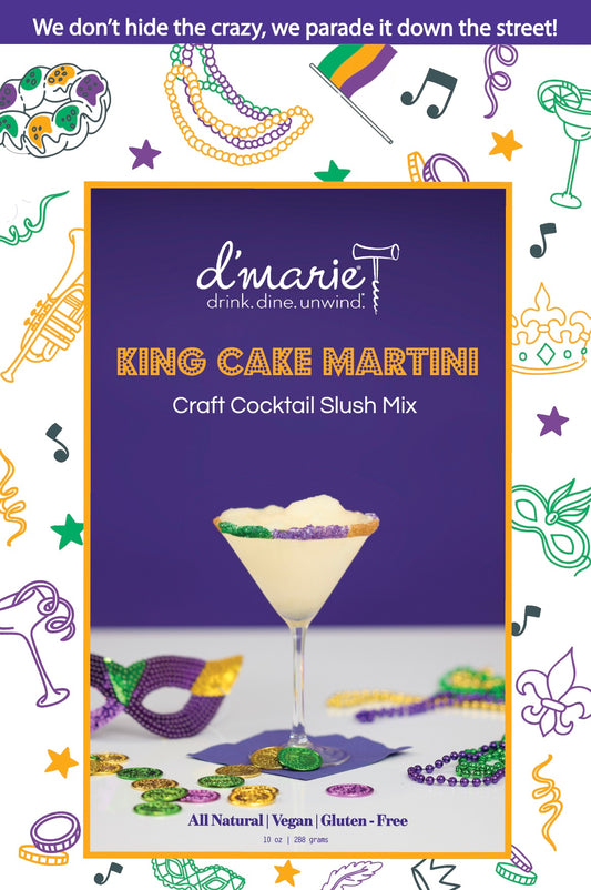 King Cake Martini Cocktail Slush Mix