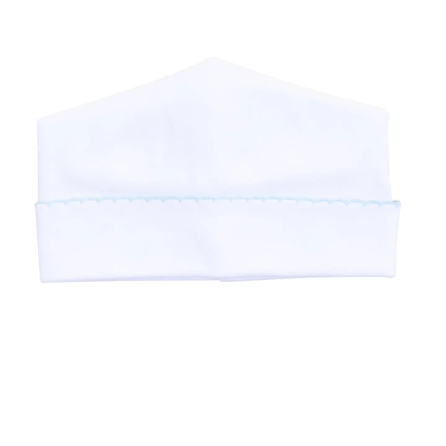 Solid Essentials White Blue Hat