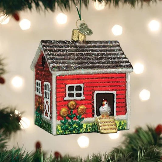 Chicken Coop Ornament