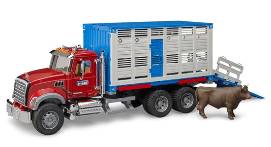 Mack Granite Cattle Transport Truck w/ 1 Cattle