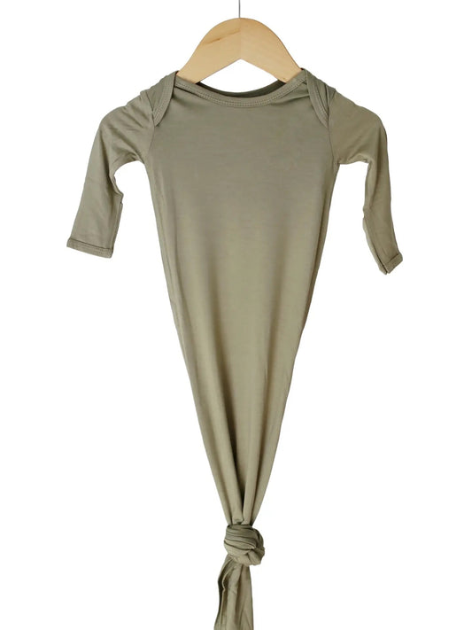 Dried Thyme Bamboo Knotted Gown