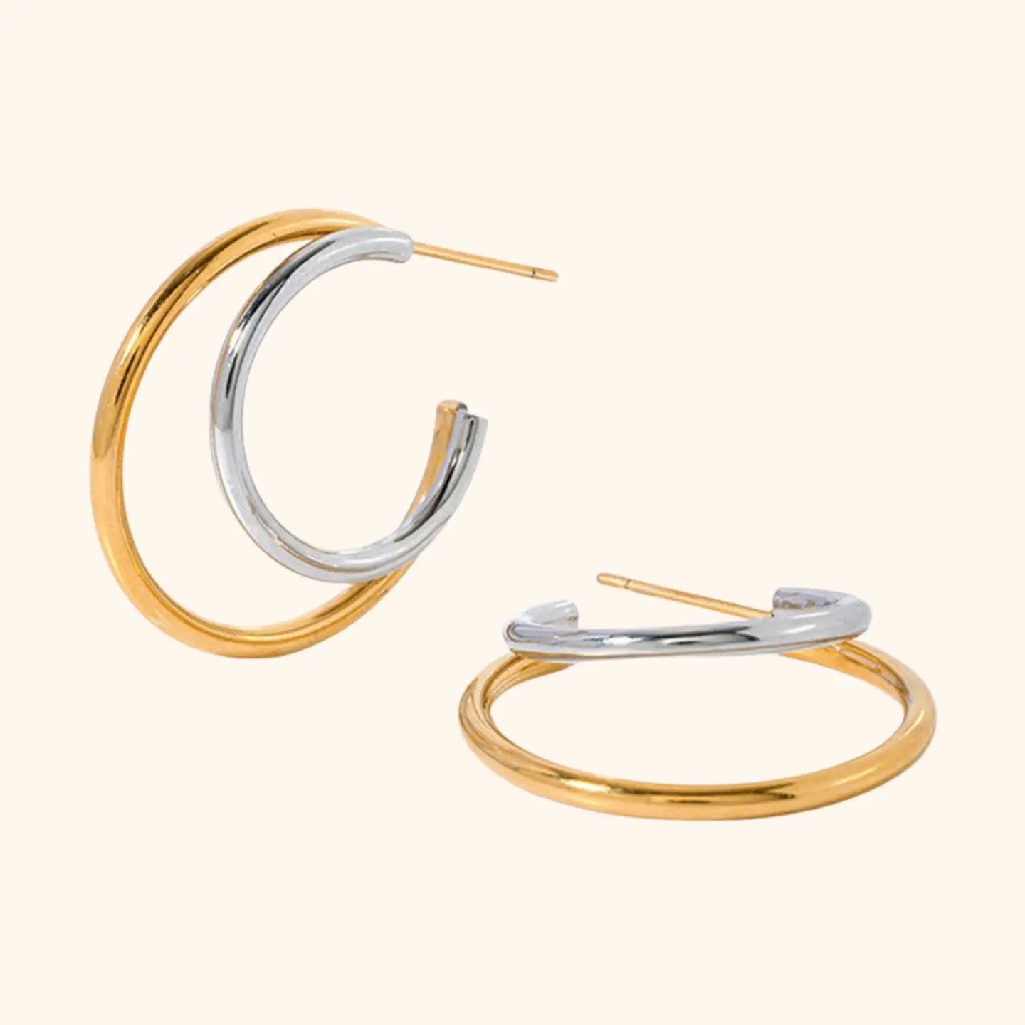 Orbit Hoop Earrings