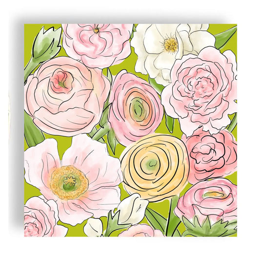 Fabulous Floral Luncheon Napkin