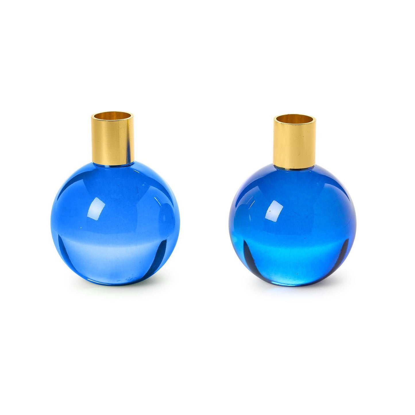 Color Pop Taper Candle Holder - Blue