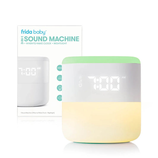 3-in-1 Sound Machine + Clock + Nightlight