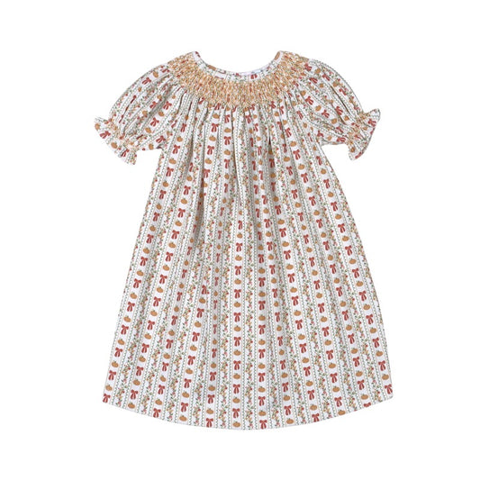 Greatfull Day Smock Bishop Dress