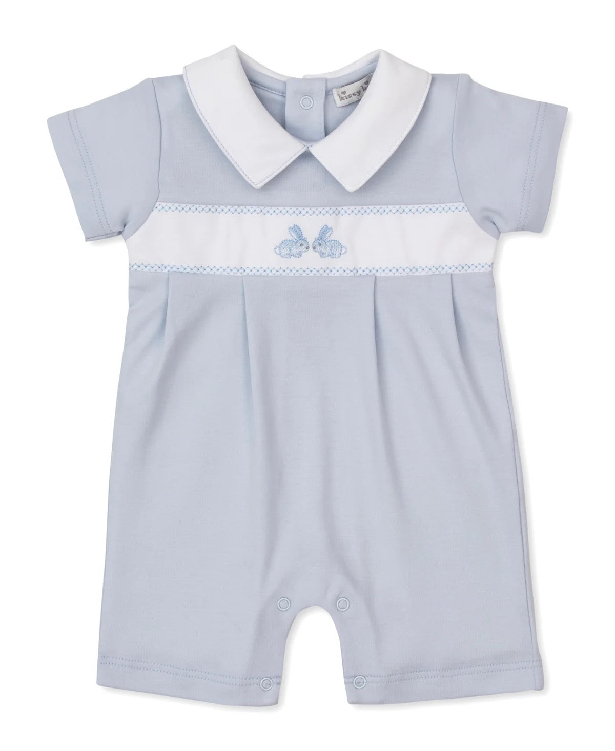 Bunny Short Playsuit - Blue