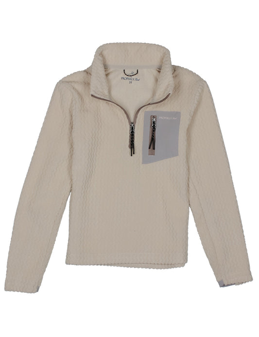 Boys Yukon Pullover - White Oak