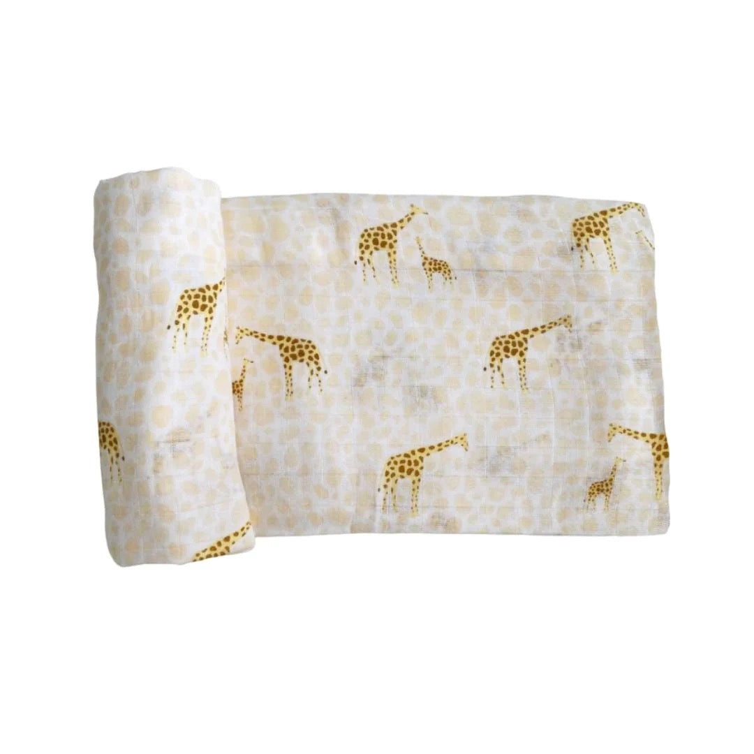 Bamboo Muslin Swaddle Blanket - Into The Wild