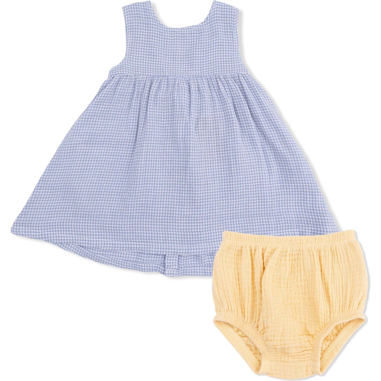 Gingham Dress with Bloomers