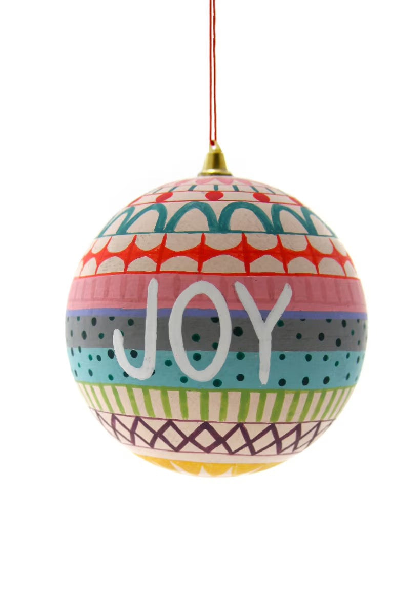 Joy Bauble Ornament