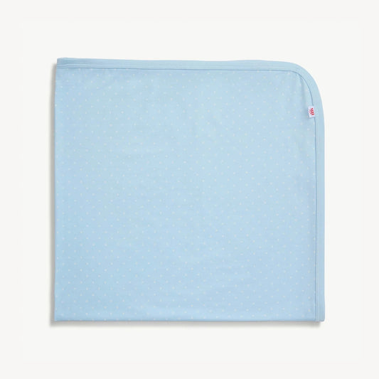 Pin Dot Blue Baby Blanket