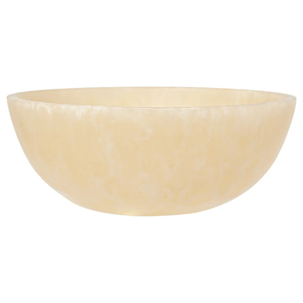 Cream Resin Bowl