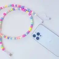 Beaded phone charger
