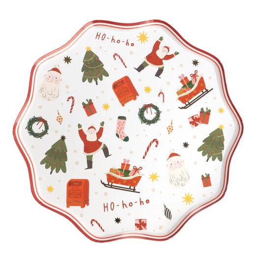 Christmas Cheer Dinner Paper Plates