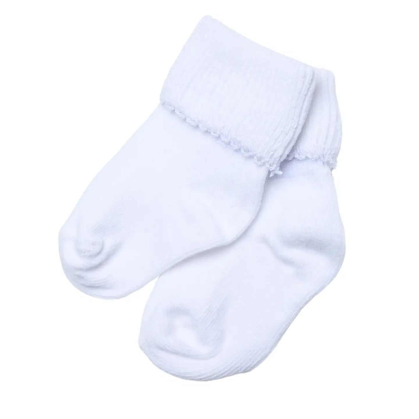 Solid Essentials White Socks