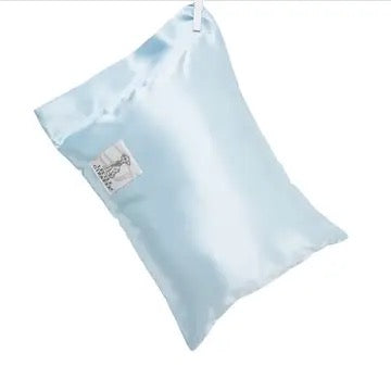 Satin Decorative Nursery Pillow - Blue