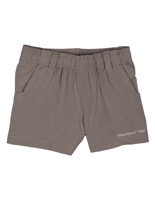 Boys Pintail Short - Chrome Grey