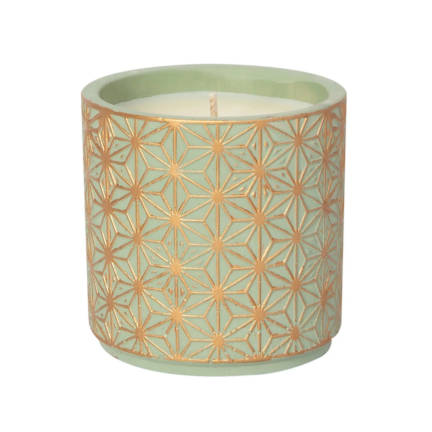 Garden Terrace Bamboo & Jasmine Concrete Candle 15oz