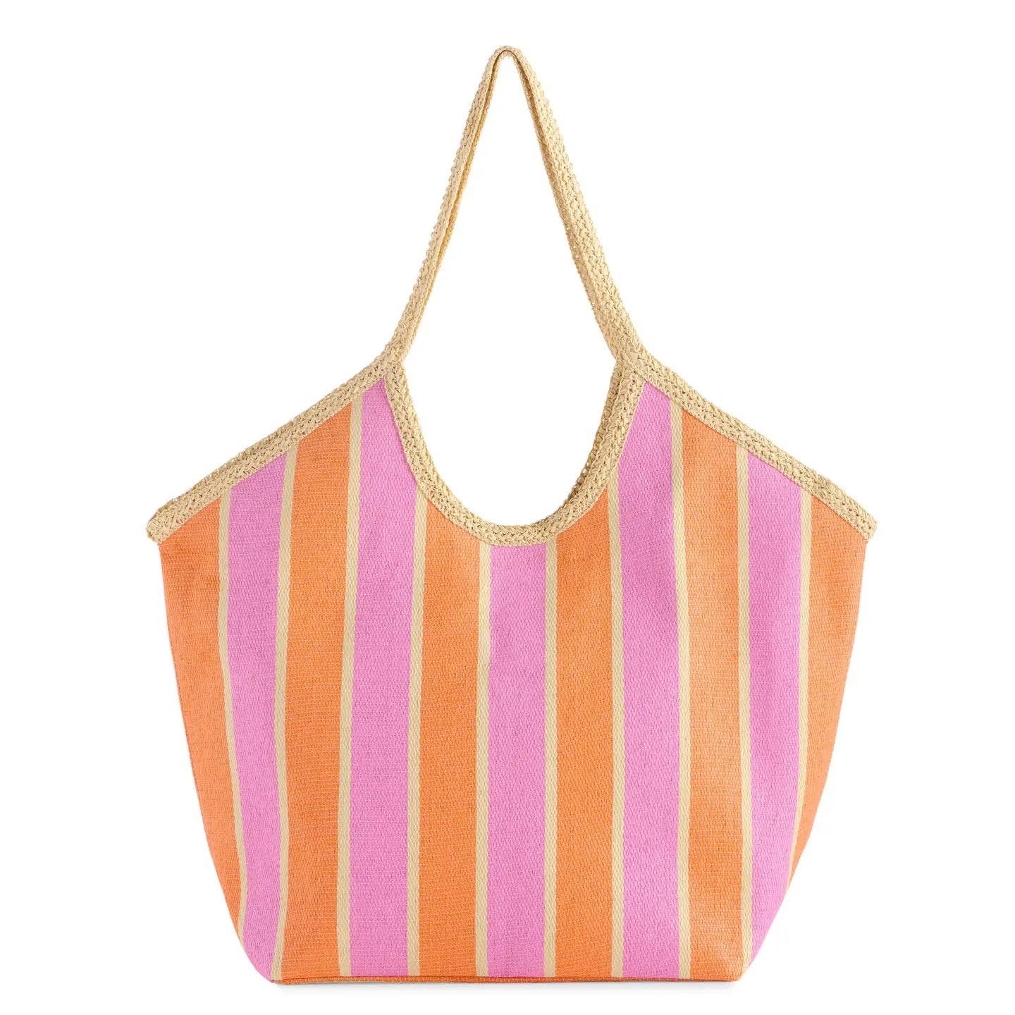 Capri Tote - Pink/Orange