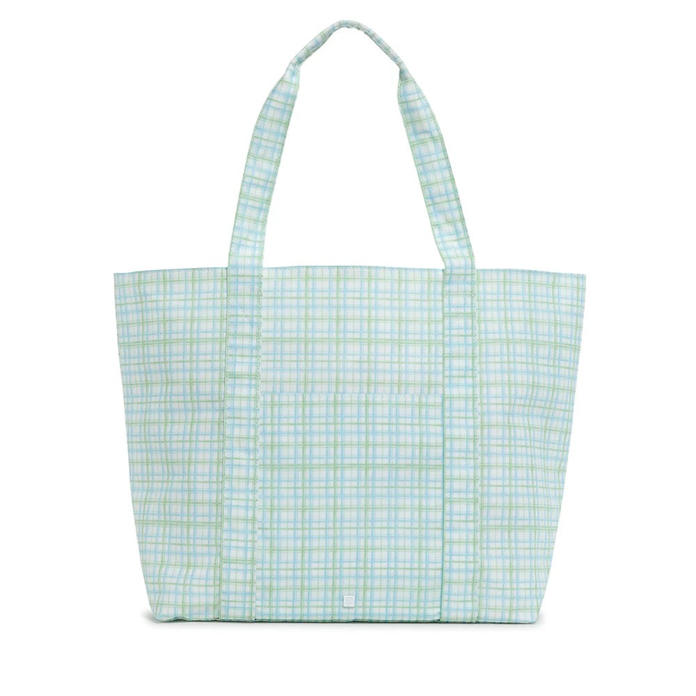 Jumbo Tote - Classic Green Plaid