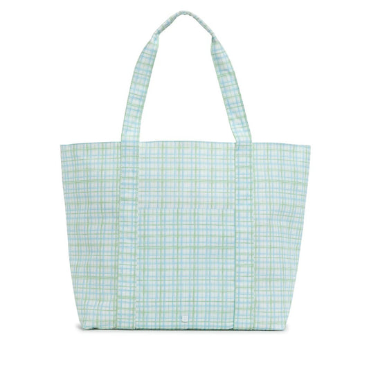 Jumbo Tote - Classic Green Plaid