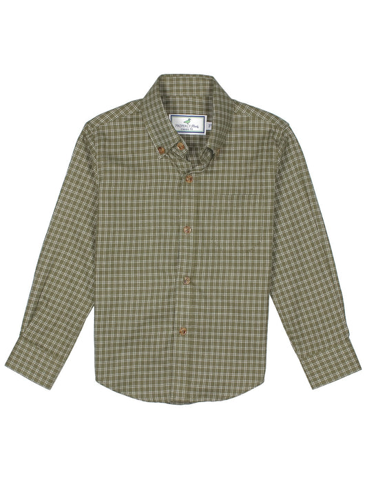 Boys Sportshirt - Cypress Needle