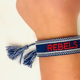 Rebels Woven Tassel Bracelet