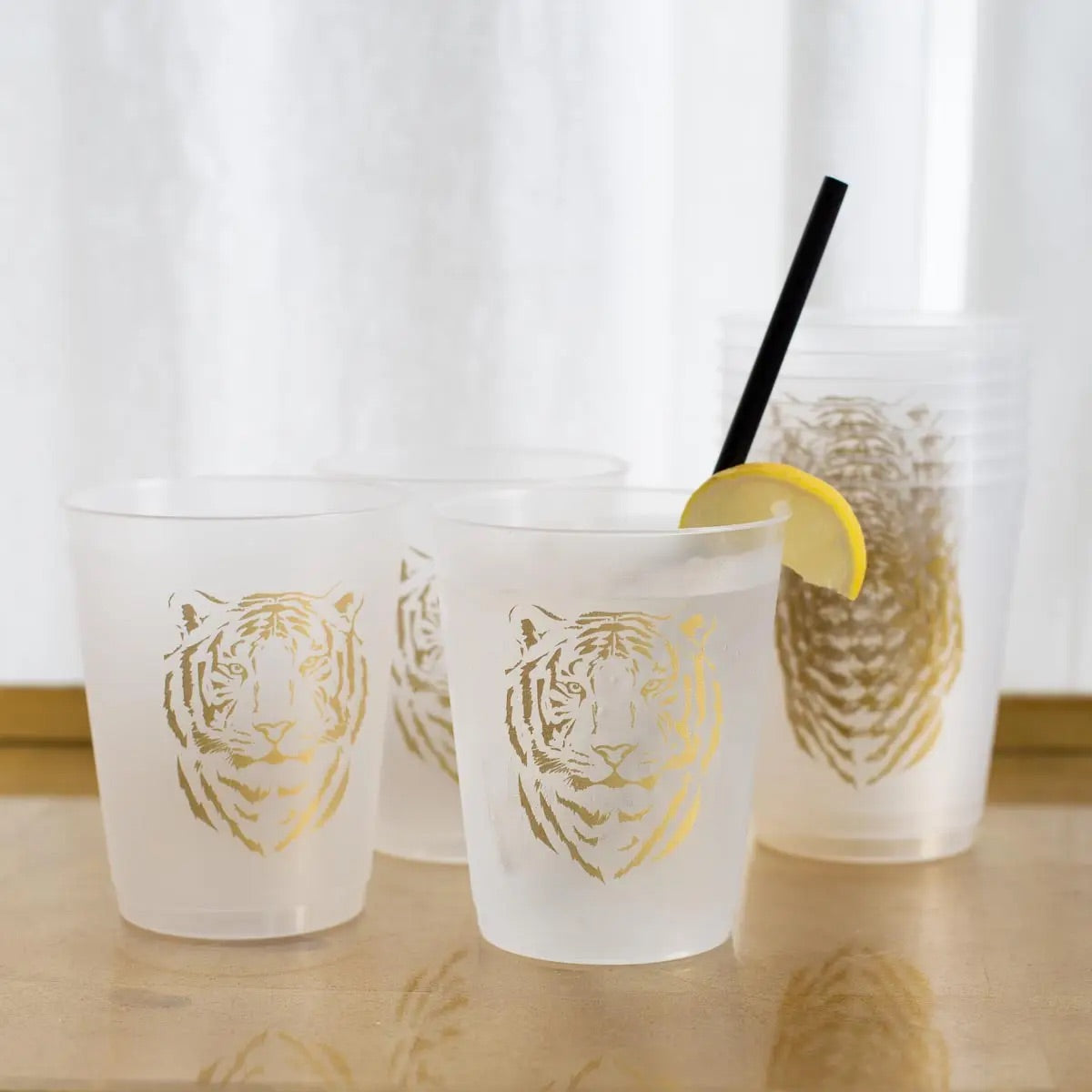 Tiger Frosted Cups