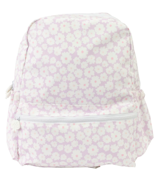 Large Backpack- Lavender Daisies