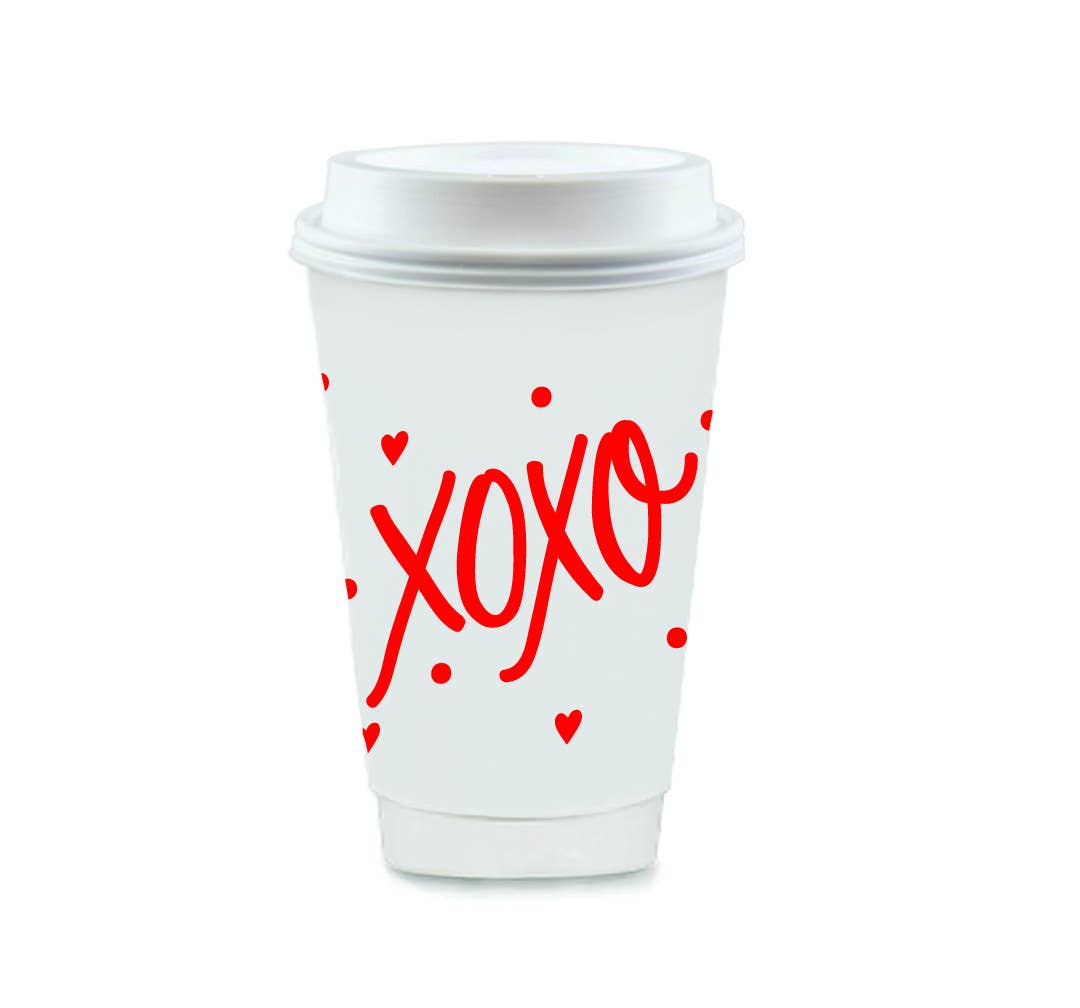 Valentine's Day | To-Go Coffee - XOXO