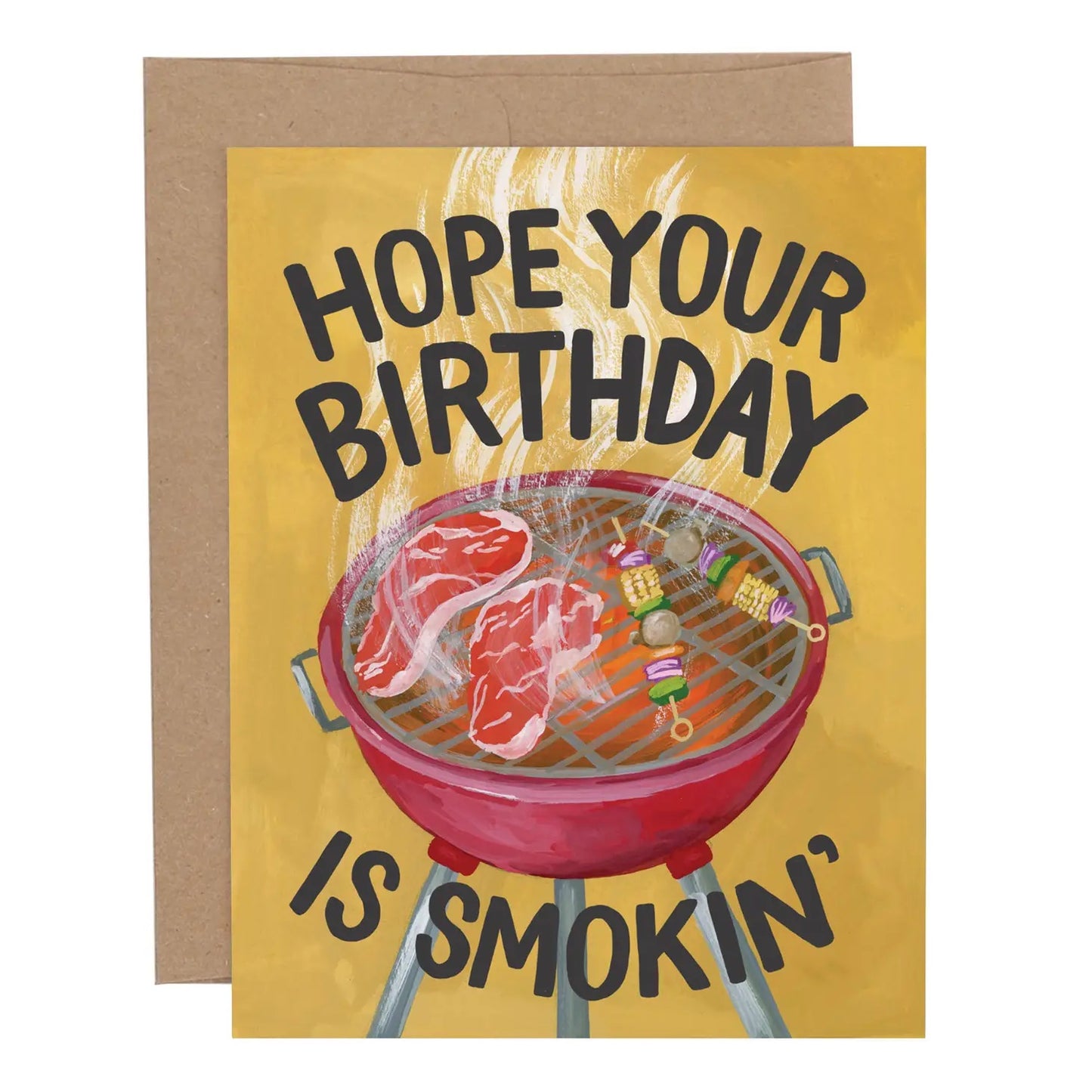 Smokin Birthday Card